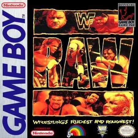 WWF Raw (Gameboy) - Game Manual Only