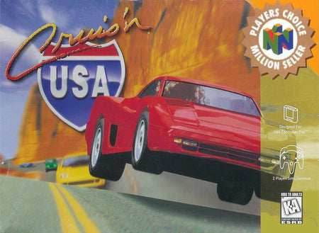 Cruis'n USA (Players Choice) (Nintendo 64) - Game Manual Only