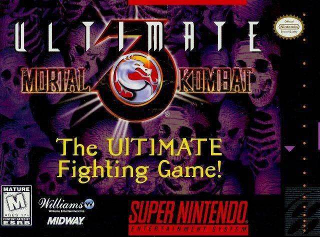 Ultimate Mortal Kombat 3 (Super Nintendo) - Game Manual Only