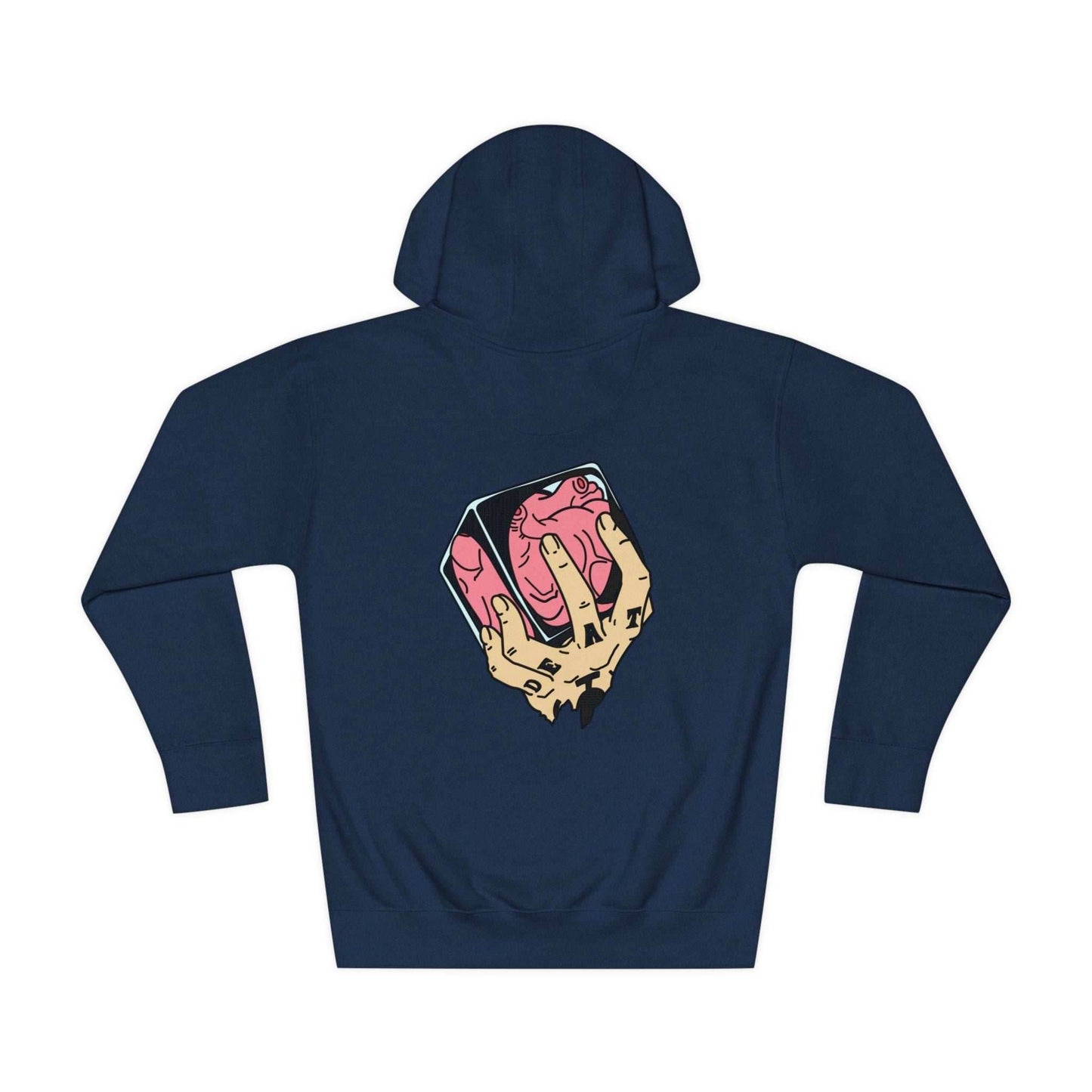 ROOM! Heart Shambles Trafalgar Premium Unisex Anime Hoodie - Navy / S