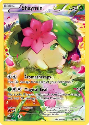 Shaymin XY115/211 - XY Promos Holofoil