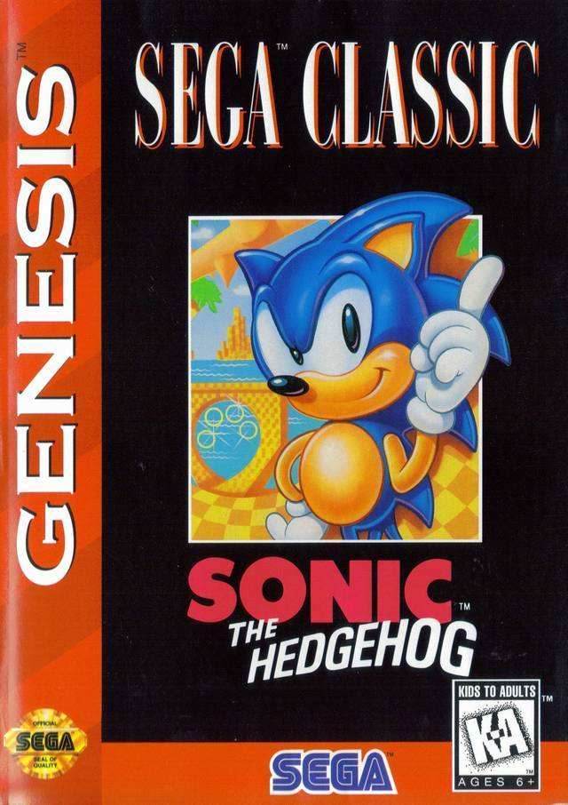 Sonic the Hedgehog (Sega Classic) (Sega Genesis) - Game Manual Only