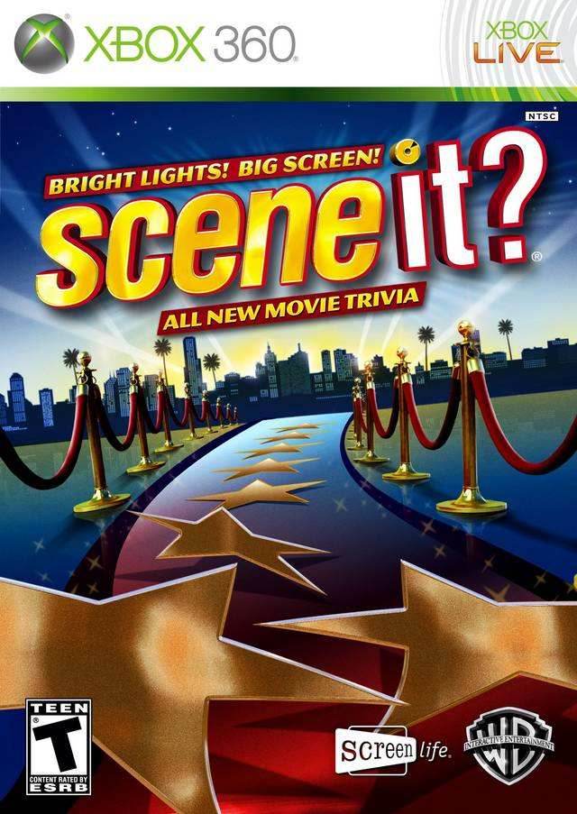 Scene It? Bright Lights! Big Screen! (Xbox 360) - Game Manual Only