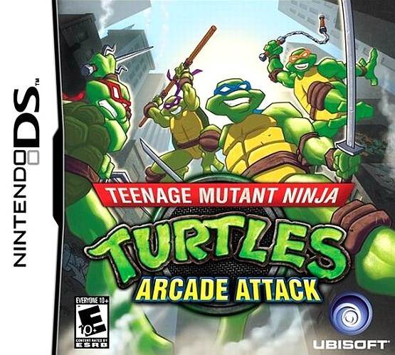 Teenage Mutant Ninja Turtles: Arcade Attack (Nintendo DS) - Game Manual Only