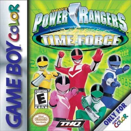 Saban's Power Rangers: Time Force (Gameboy Advance) - Game Manual Only