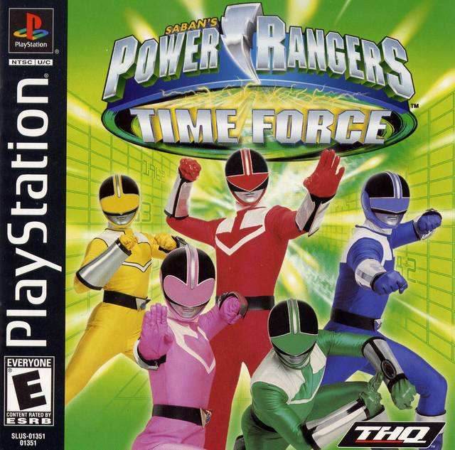 Power Rangers Time Force (Playstation) - Game Manual Only