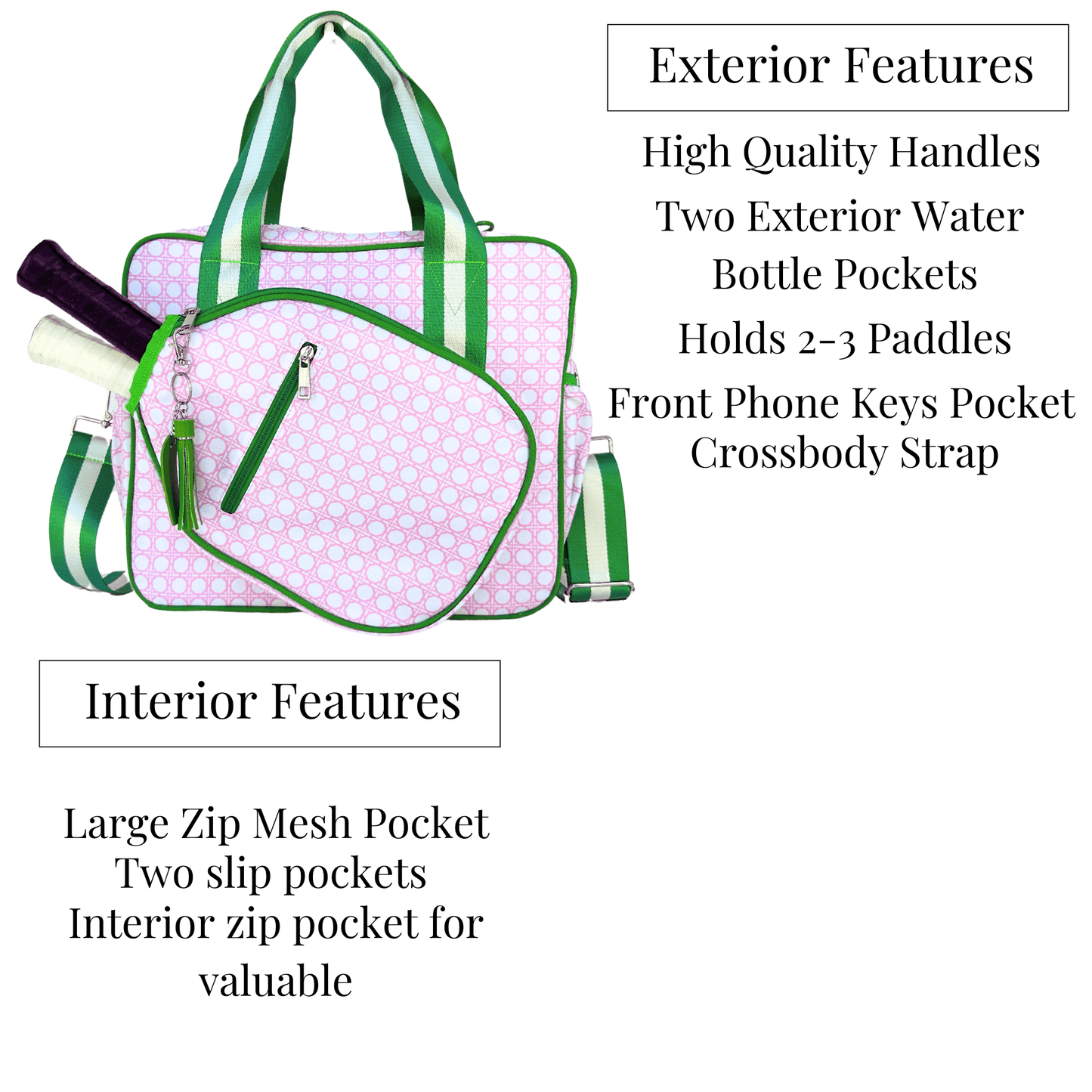Prepster Pickleball Bag - Bel Air