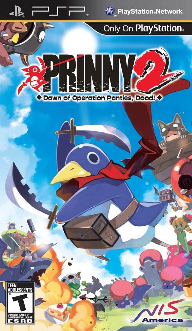 Prinny 2: Dawn of Operation Panties, Dood! (PSP) - Game Manual Only