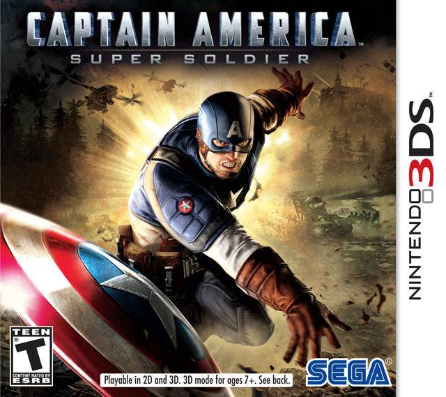 Captain America: Super Soldier (Nintendo 3DS) - Game Manual Only