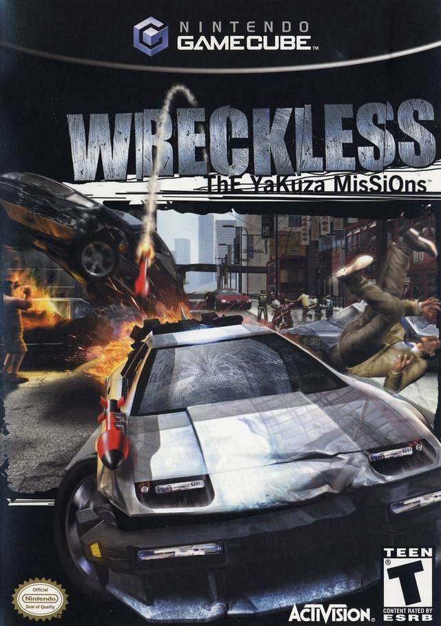 Wreckless: The Yakuza Missions (Gamecube) - Game Manual Only