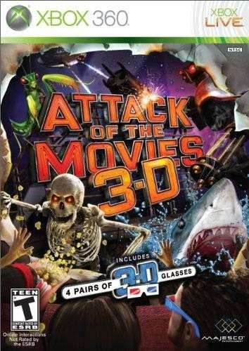 Attack of the Movies 3D (Xbox 360) - Game Manual Only