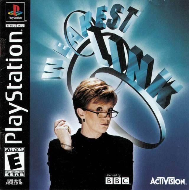 Weakest Link (Playstation) - Game Manual Only