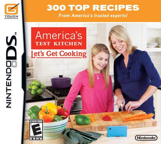 America's Test Kitchen: Let's Get Cooking (Nintendo DS) - Game Manual Only