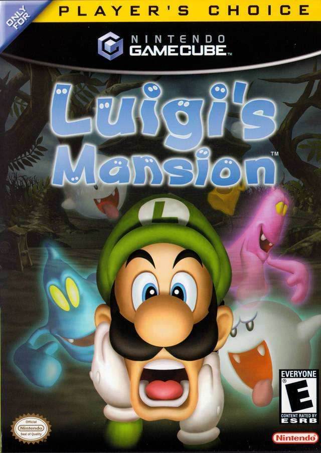 Luigi's Mansion (Player's Choice) (Gamecube) - Game Manual Only