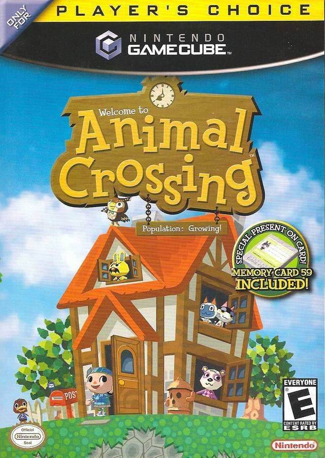 Animal Crossing: With Animal Crossing Memory Card (Player's Choice) (Gamecube) - Game Manual Only