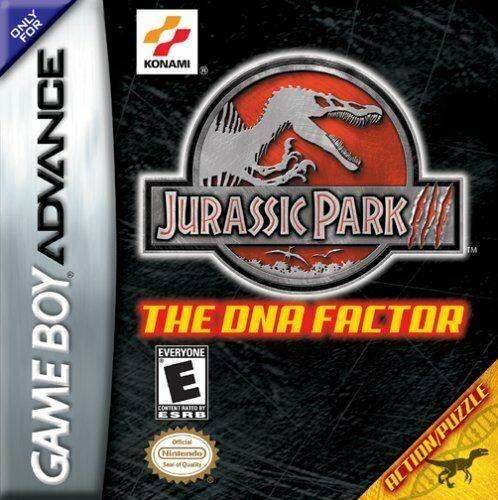 Jurassic Park III DNA Factor (Gameboy Advance) - Game Manual Only