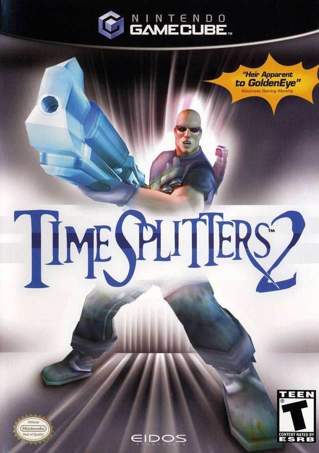 Time Splitters 2 (GameCube) - Game Manual Only