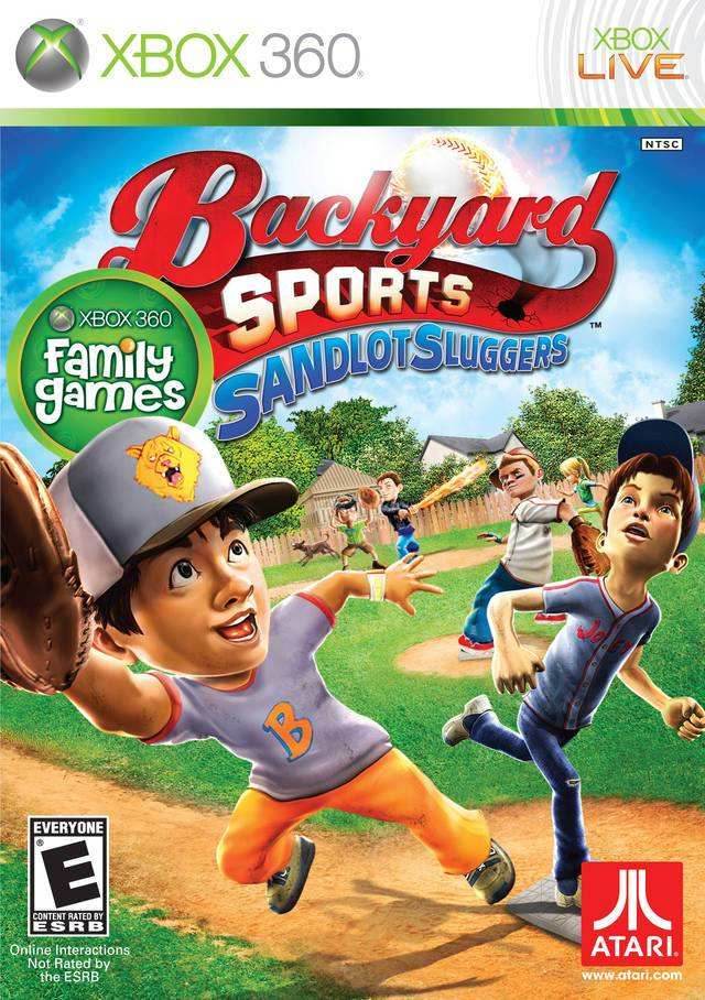 Backyard Sports: Sandlot Sluggers (Xbox 360) - Game Manual Only