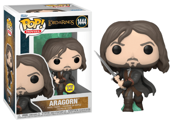 Aragorn (Glow in the Dark, Lord of the Rings) 1444 - Specialty Series Exclusive **Missing Sticker** -