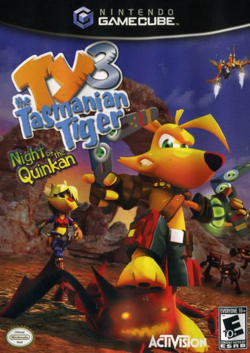 Ty the Tasmanian Tiger 3: Night of the Quinkan (Gamecube) - Game Manual Only