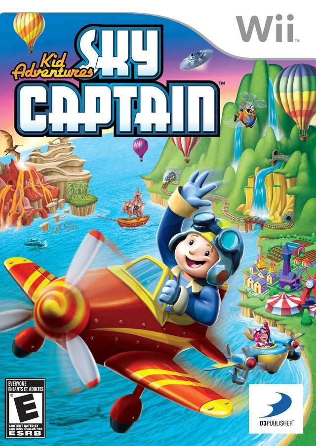 Kid Adventures: Sky Captain (Wii) - Game Manual Only