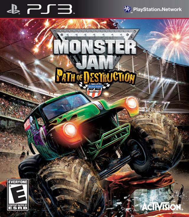 Monster Jam: Path of Destruction (Playstation 3) - Game Manual Only