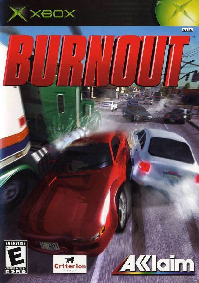 Burnout (Xbox) - Game Manual Only