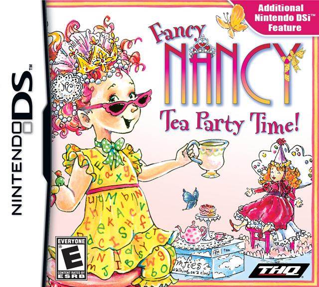 Fancy Nancy: Tea Party Time (Nintendo DS) - Game Manual Only