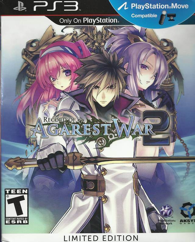Record of Agarest War 2 Limited Edition (Playstation 3) - Game Manual Only