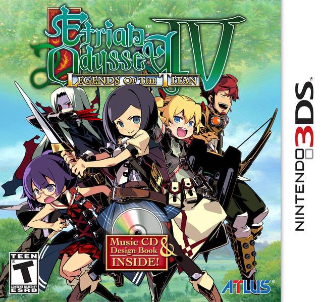 Etrian Odyssey IV Legends of the Titan (Collector's Edition) (Nintendo 3DS) - Game Only