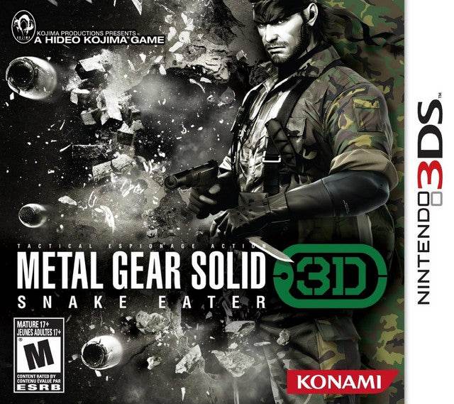 Metal Gear Solid: Snake Eater 3D (Nintendo 3DS) - Game Manual Only