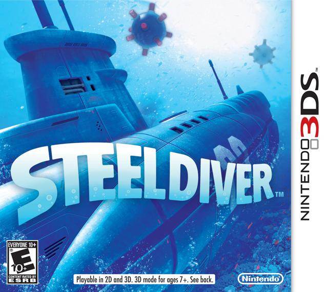 Steel Diver (Nintendo 3DS) - Game Manual Only
