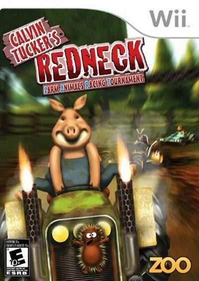 Calvin Tucker's Redneck Farm Animal Racing Tournament (Wii) - Game Manual Only