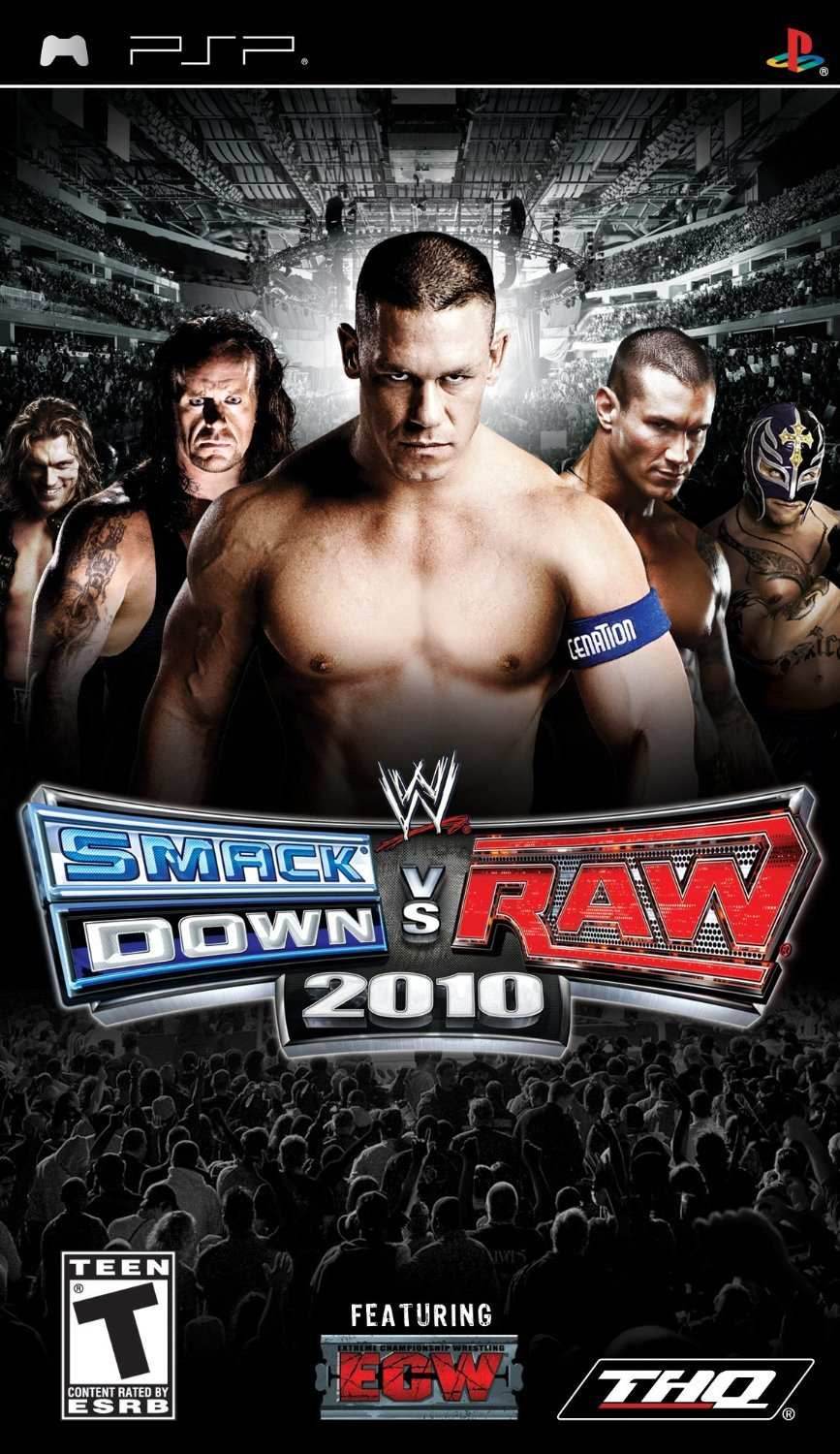 WWE SmackDown vs. Raw 2010 (PSP) - Game Manual Only