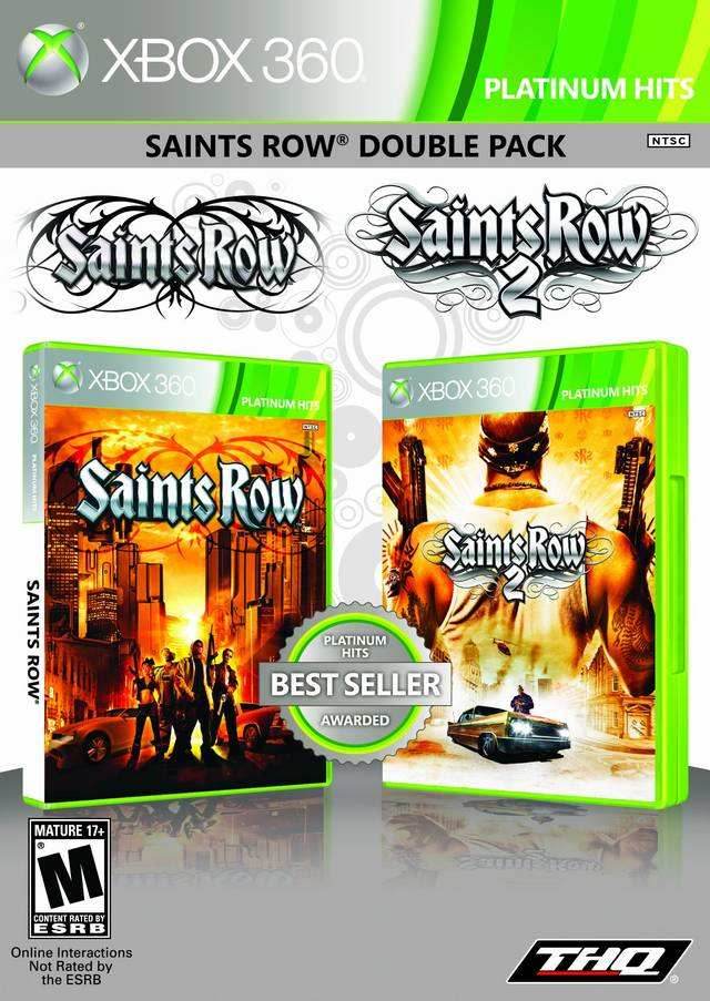 Saint's Row Double Pack (Xbox 360) - Game Manual Only
