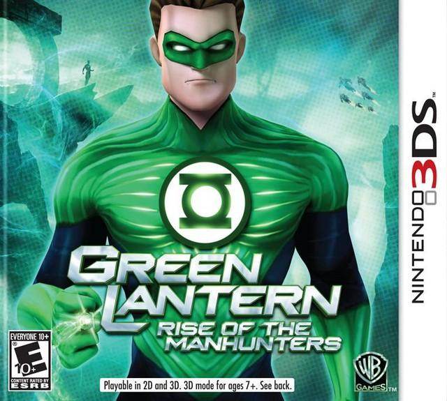 Green Lantern: Rise of the Manhunters (Nintendo 3DS) - Game Manual Only