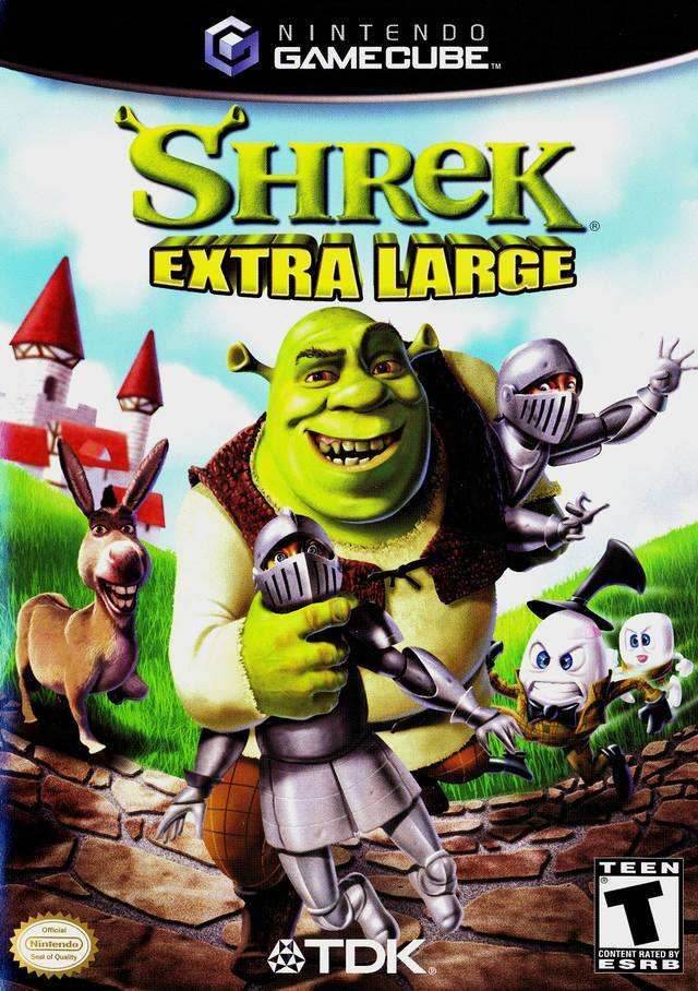 Shrek Extra Large (Gamecube) - Game Manual Only