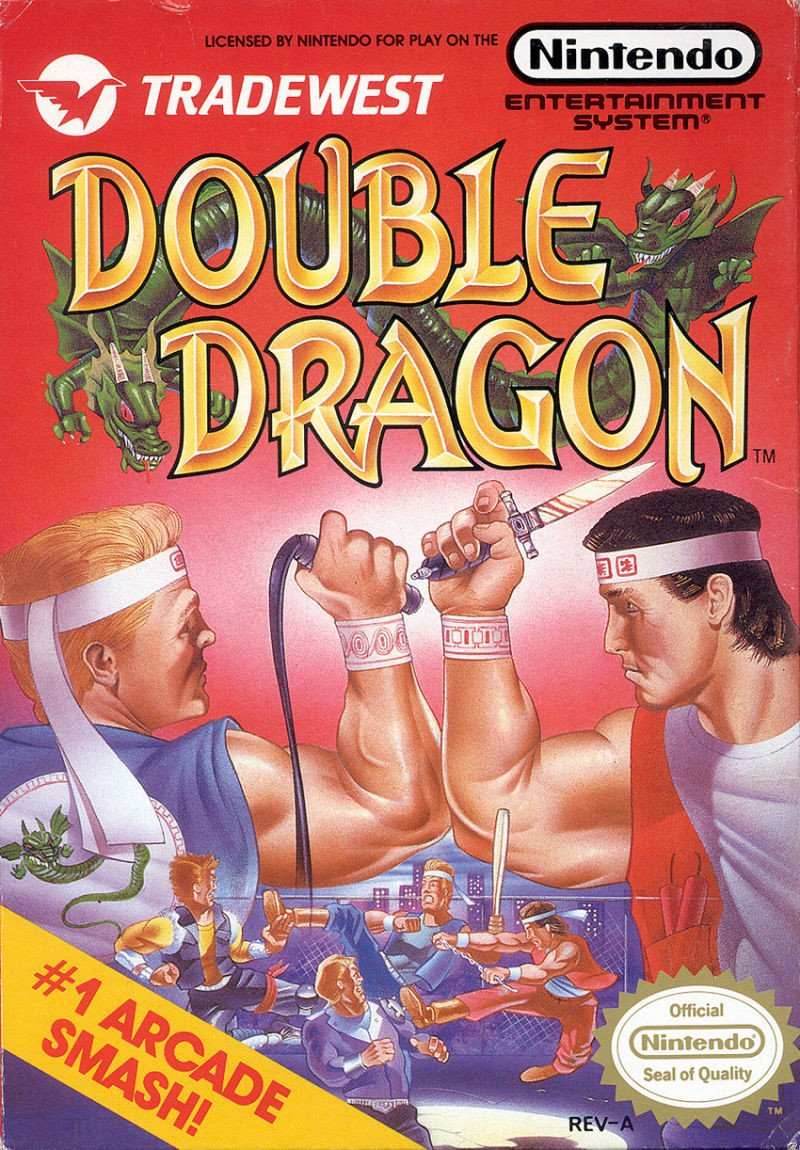 Double Dragon (Nintendo NES) - Game Manual Only