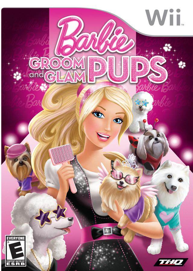 Barbie: Groom and Glam Pups (Wii) - Game Manual Only
