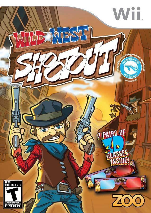 Wild West Shootout (Wii) - Game Manual Only