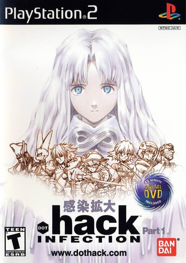 .hack//Infection Part 1 (Playstation 2) - Game Manual Only