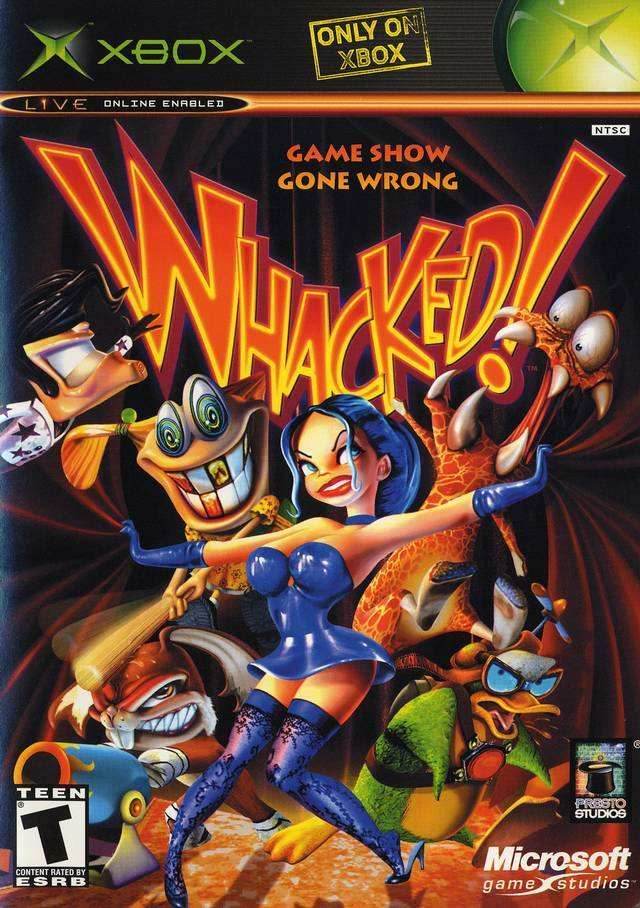 Whacked (Xbox) - Game Manual Only