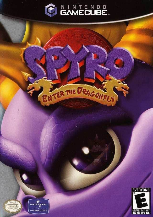 Spyro: Enter The Dragonfly (Gamecube) - Game Manual Only