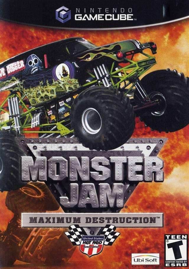 Monster Jam Maximum Destruction (Gamecube) - Game Manual Only