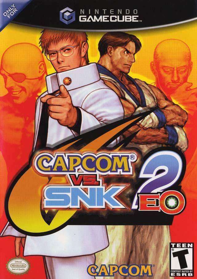 Capcom vs SNK 2 EO (Gamecube) - Game Manual Only