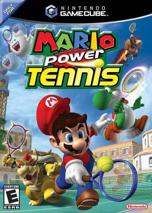 Mario Power Tennis (Gamecube) - Game Manual Only