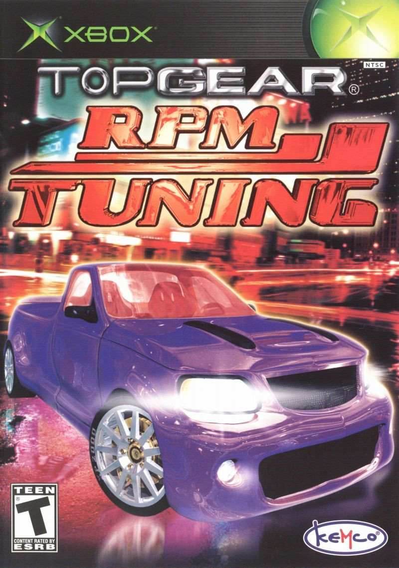 Top Gear RPM Tuning (Xbox) - Game Manual Only