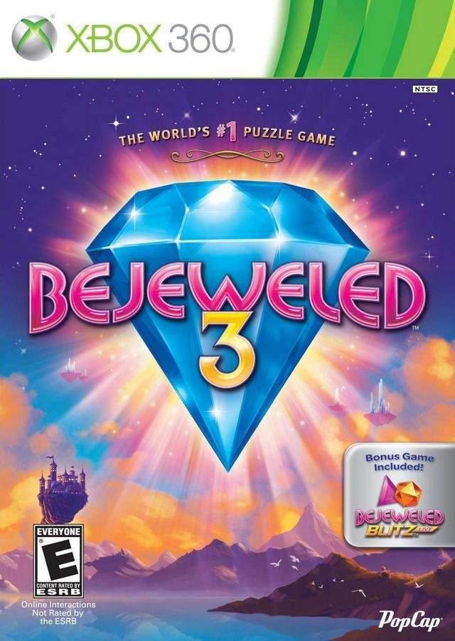 Bejeweled 3 (Xbox 360) - Game Manual Only