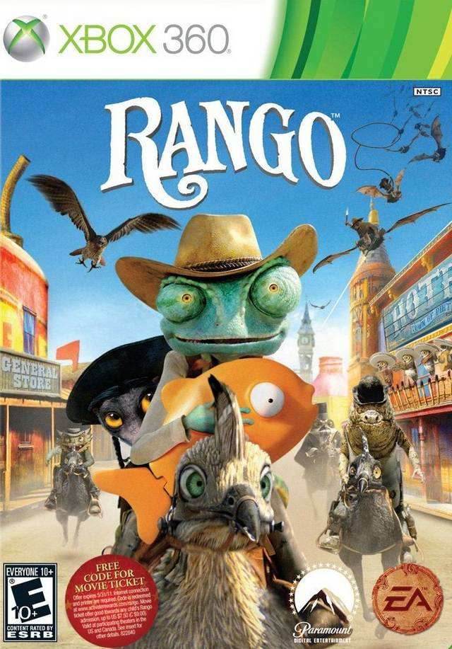 Rango (Xbox 360) - Game Manual Only
