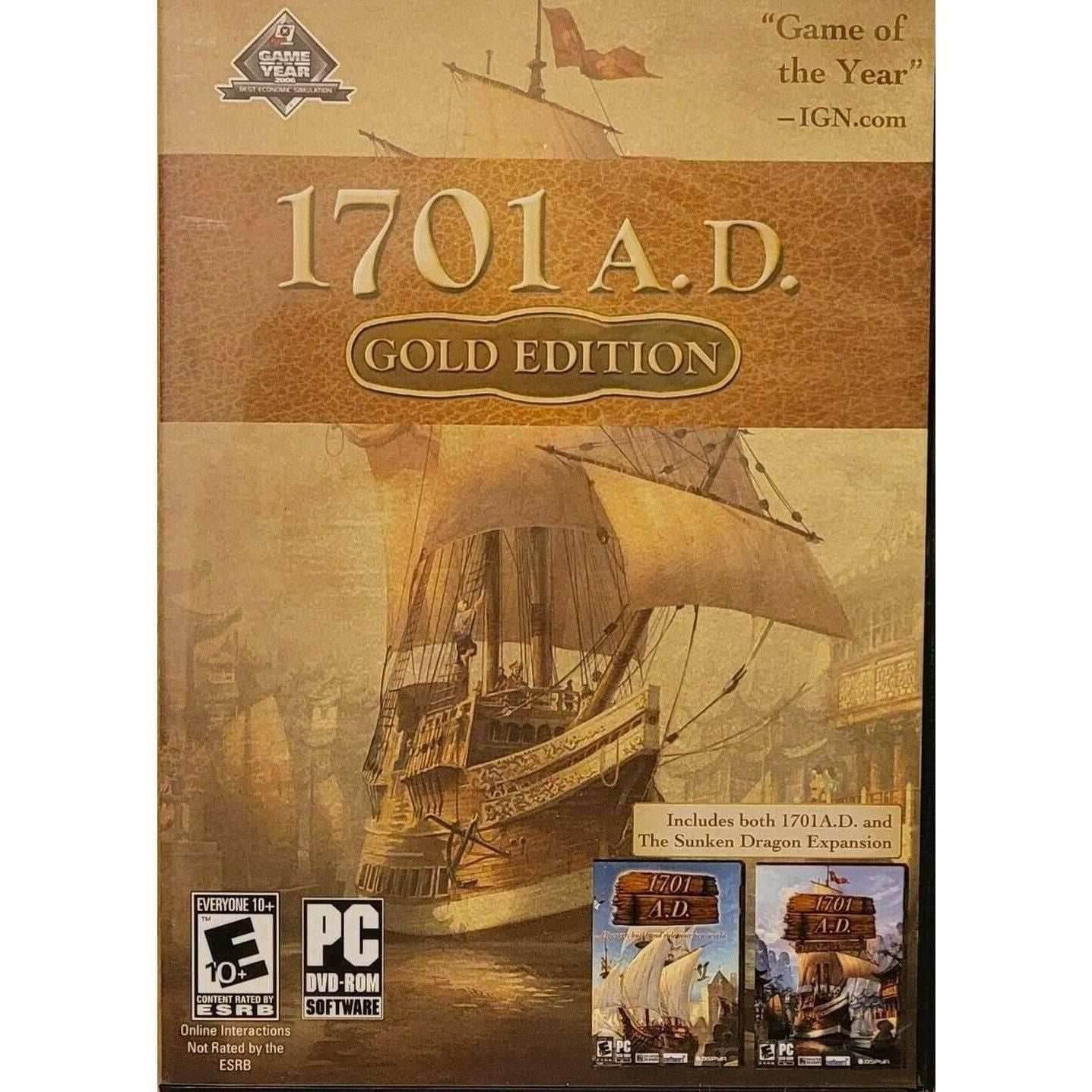 1701 A.D. Gold Edition - PC -